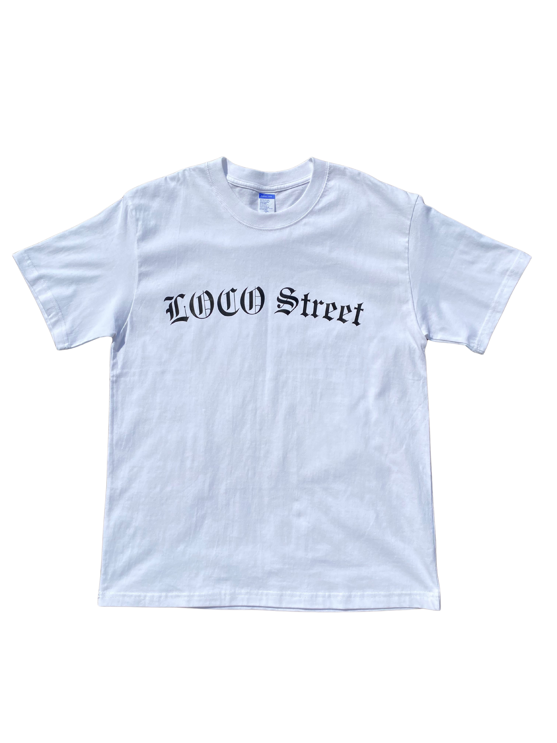 WHITE TEE STREET loco clothings®